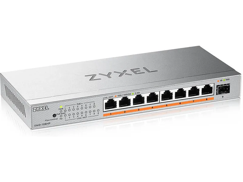 ZYXEL switch XMG-108HP