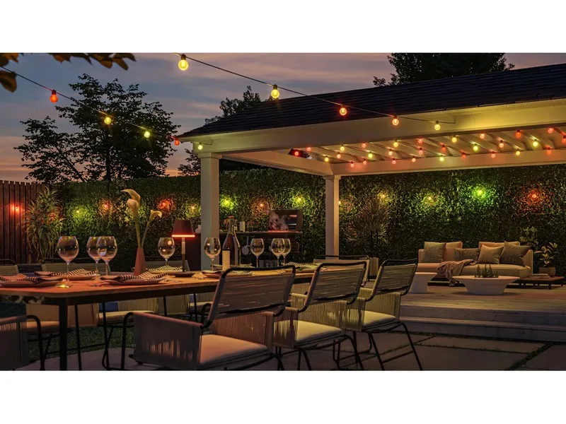PHILIPSHUE Philips Hue Festavia Globe ljusslinga 14m