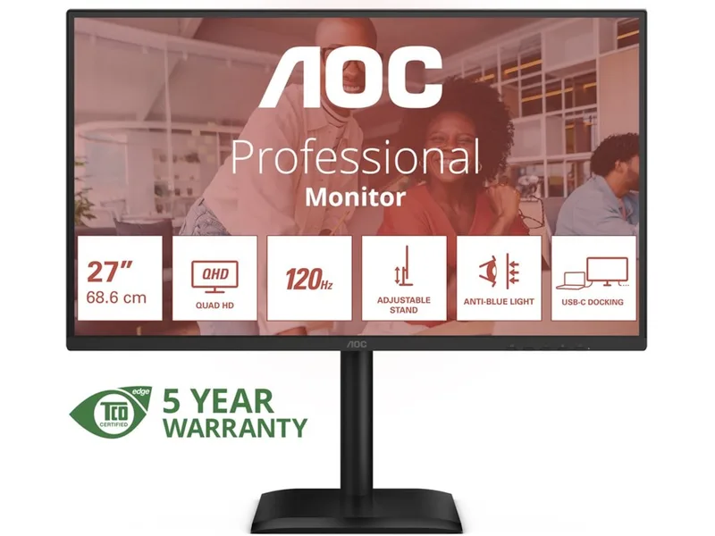 AOC 27" skärm Q27E4CV