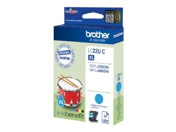 Brother LC22UC - XL - cyan - original