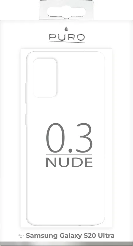PURO 0.3 Nude Galaxy S20 Ultra skal