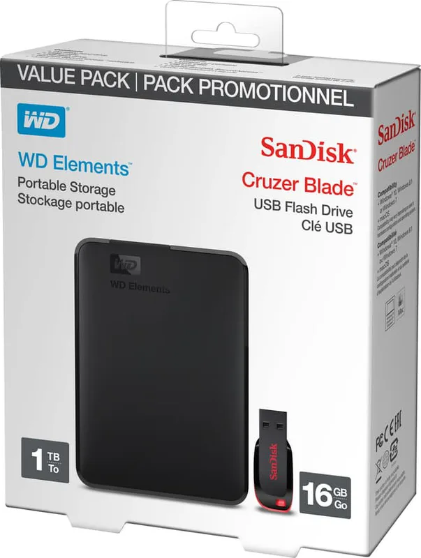 WD Elements 1TB