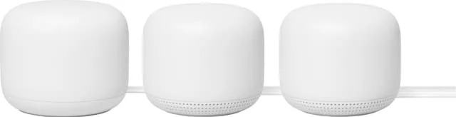Google Nest WiFi Router och 2 accesspunkter