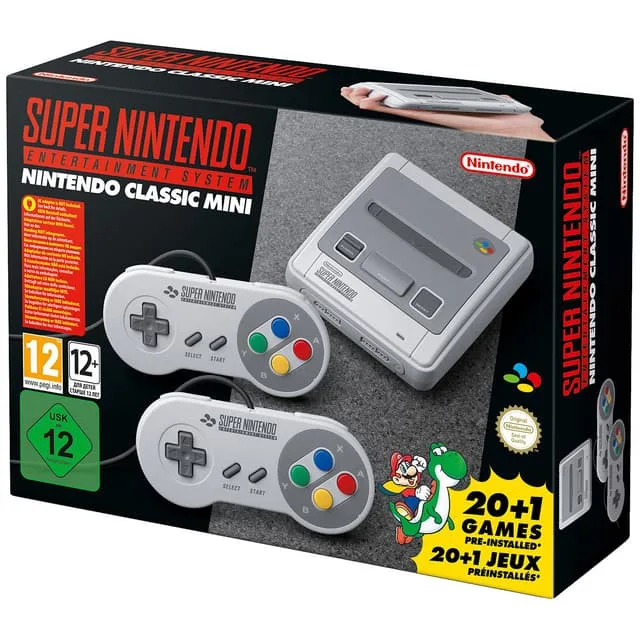 Nintendo Classic Mini: Super Entertainment System Gris