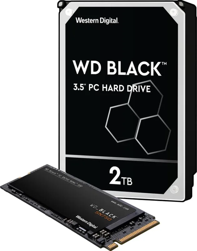 Western Digital WD Black 3.5" 2 TB hårddisk