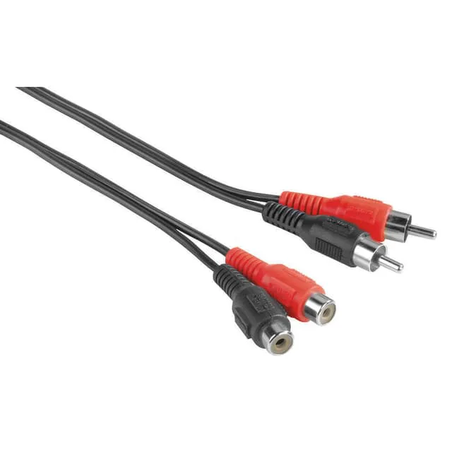 Hama R Förl. 2xRCA-2xRCA 2,5 m 2xHane-2xHona