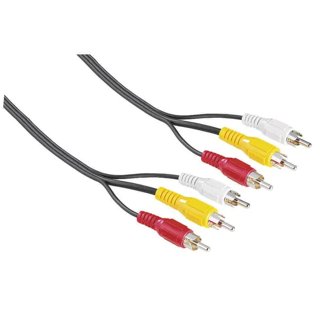 Hama R Kabel 3xRCA-3xRCA