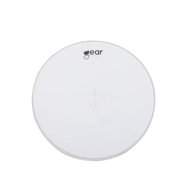 Gear Trådlös QI Laddare 220V 5W 1A Vit