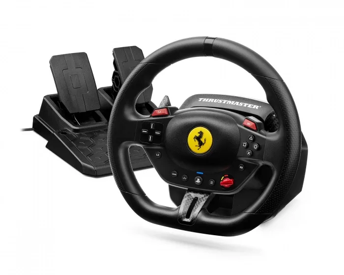 ThrustMaster T98 Ferrari 296 GTB ratt för PS5, PS4, PC