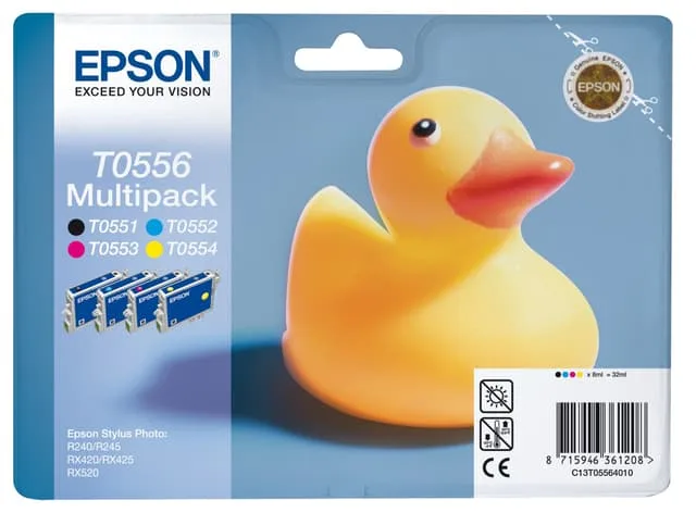 Epson Stylus S20/SX100/SX105/SX200/SX205/SX400/SX405/BX300F Multipack T0895
