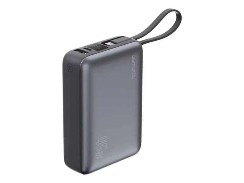 4smarts 541409 powerbank Lithium polymer (LiPo) 20000 mAh Grå