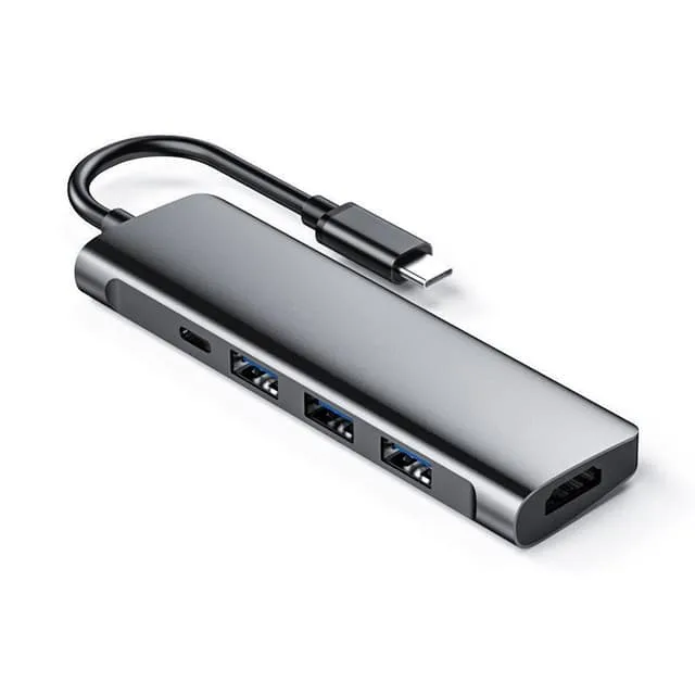 NÖRDIC 1 till 5 USB C Dockningsstation