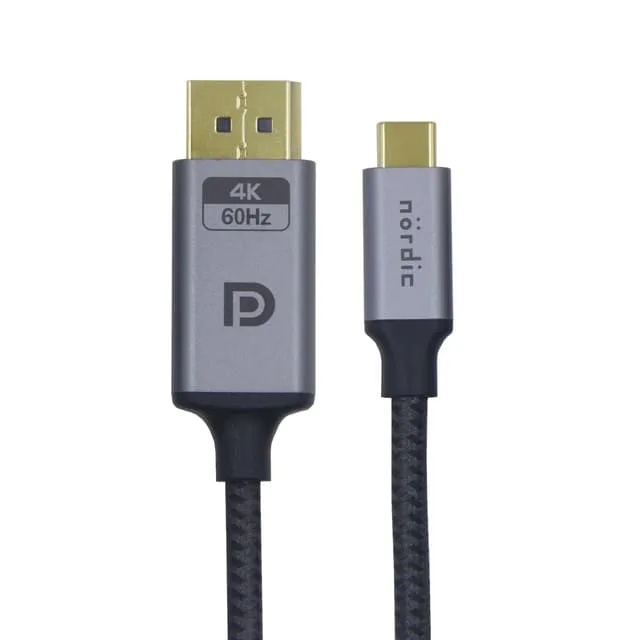 NÖRDIC 0,5m USBC till Displayport
