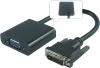 Adapter DVI-D hane till VGA hona