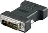 Adapter DVI-A hane till VGA hona