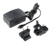 Nätadapter Raspberry Pi 3 EU-UK 5,1V/2,5A USB Micro PSU
