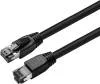 MicroConnect CAT8.1 S/FTP 0,50m Black LSZH Shielded Network Cable