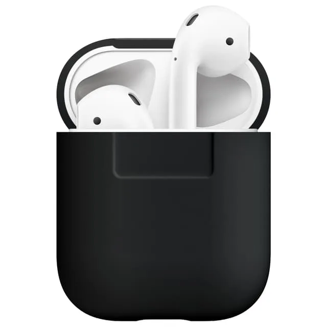Elago AirPods silikonfodral (svart)