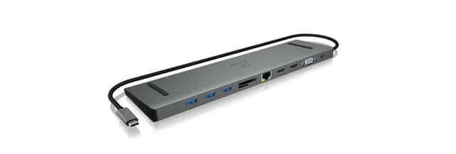 ICY BOX 1-11 USB C Dockningsstation