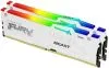 32 GB (2x16GB) DDR5-6400 Kingston FURY Beast White RGB CL32