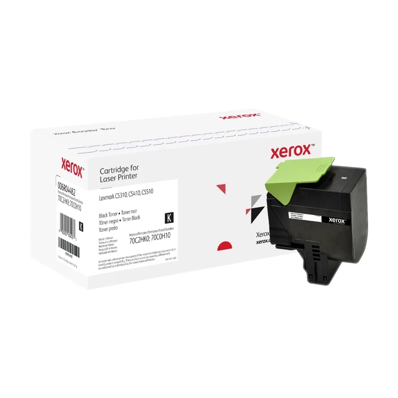 Xerox svart tonerkassett Lexmark 70c2hk0