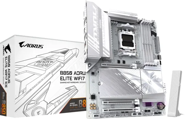 Gigabyte B850 Aorus Elite WIFI7 Ice
