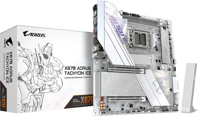 Gigabyte X870 Aorus Tachyon Ice