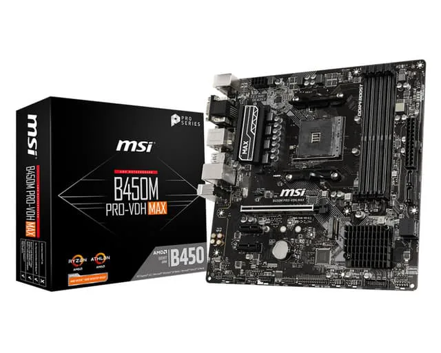 MSI B450M PRO-VDH MAX