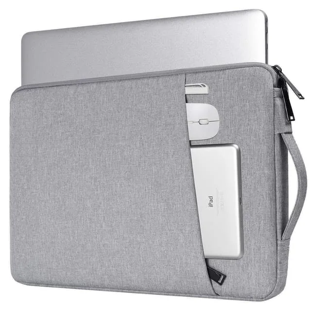 Laptopfodral 14.1 tum/15.4 tum canvas Grå