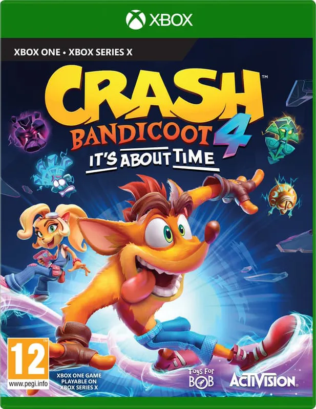 Activision Crash Bandicoot 4: It's About Time spel, Switch