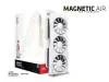 XFX Radeon RX 9070 XT Quicksilver White Magnetic Air Edition
