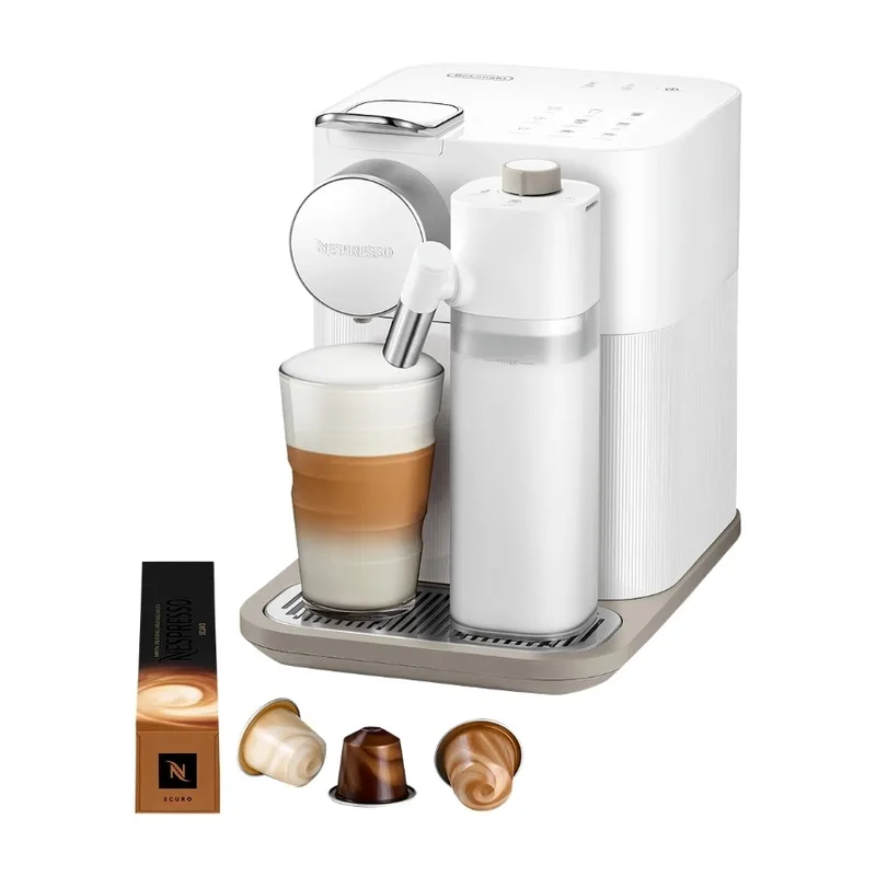 Nespresso Gran Lattissima 2.0 kapselmaskin By Delonghi, vit