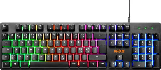 NOS K-100 CORE LED tangentbord gaming