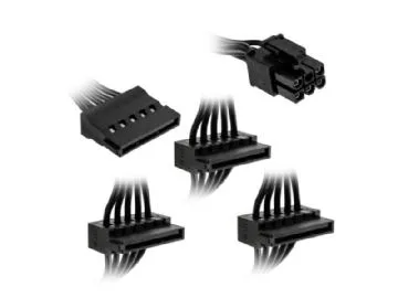 Kolink KL-CBR-SAT Anslutningskabel Power Svart