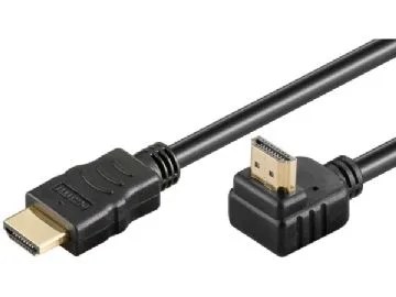 Goobay High-Speed-HDMI™-90°-Kabel med Ethernet