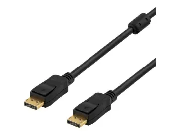 DELTACO DisplayPort monitorkabel, 20-pin ha