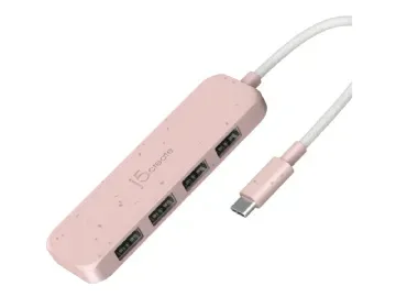 j5create Miljövänlig USB-C till 4-ports Type-A Gen 2 Hub