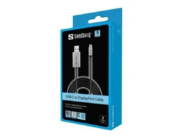Sandberg Adapterkabel USB-C till DisplayPort