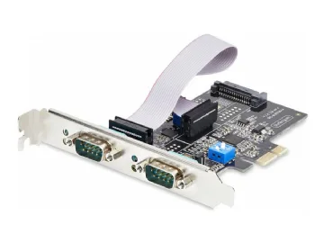 StarTech.com 2-Port Serial PCIe Card, Dual-Port PCI Express to RS232/RS422/RS485