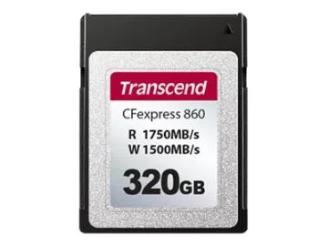 MEMORY COMPACT FLASH 320GB CFE TS320GCFE860 TRANSCEND