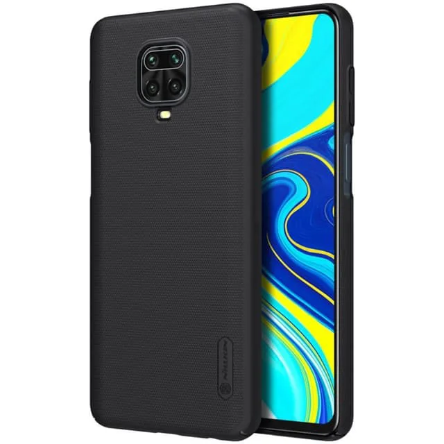 NILLKIN Till Xiaomi Redmi Note 9 Pro Frostat skal hårt