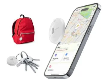 Cellularline 8018080472046, Spårningsbricka, Vit, Dammresistent, IP67, Apple, CR2032