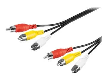 Kabel för komposit ljud-videoanslutning
