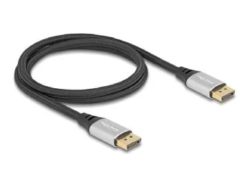 Delock - DisplayPort-kabel - DisplayPort (hane) till DisplayPort (hane) - DisplayPort 2.1 - 1 m
