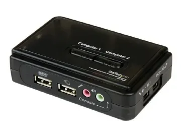 StarTech.com 2 Port USB VGA KVM Switch
