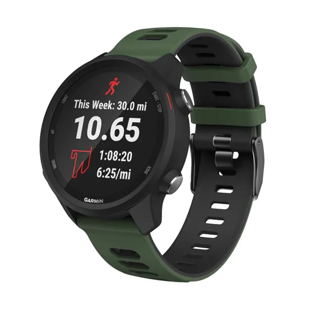 Armband för Garmin Forerunner 245 / 645 / Vivoactive / Vivomove Grön 2
