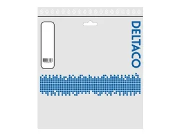 DELTACO - Patch-kabel - RJ-45 (hane) till RJ-45 (hane) - 30 m - SFTP - CAT 7 - halogenfri, formpressad - grå