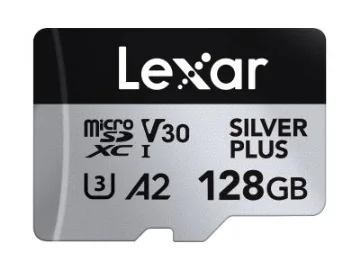 Lexar Professional SILVER PLUS microSDXC UHS-I minneskort