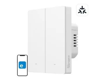 Intelligent väggbrytare M5-2C-80W Matter
