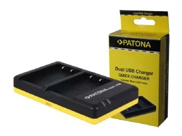 Patona PATONA Photo Dual Snabbladdare Panasonic DMW-BLC12 USB